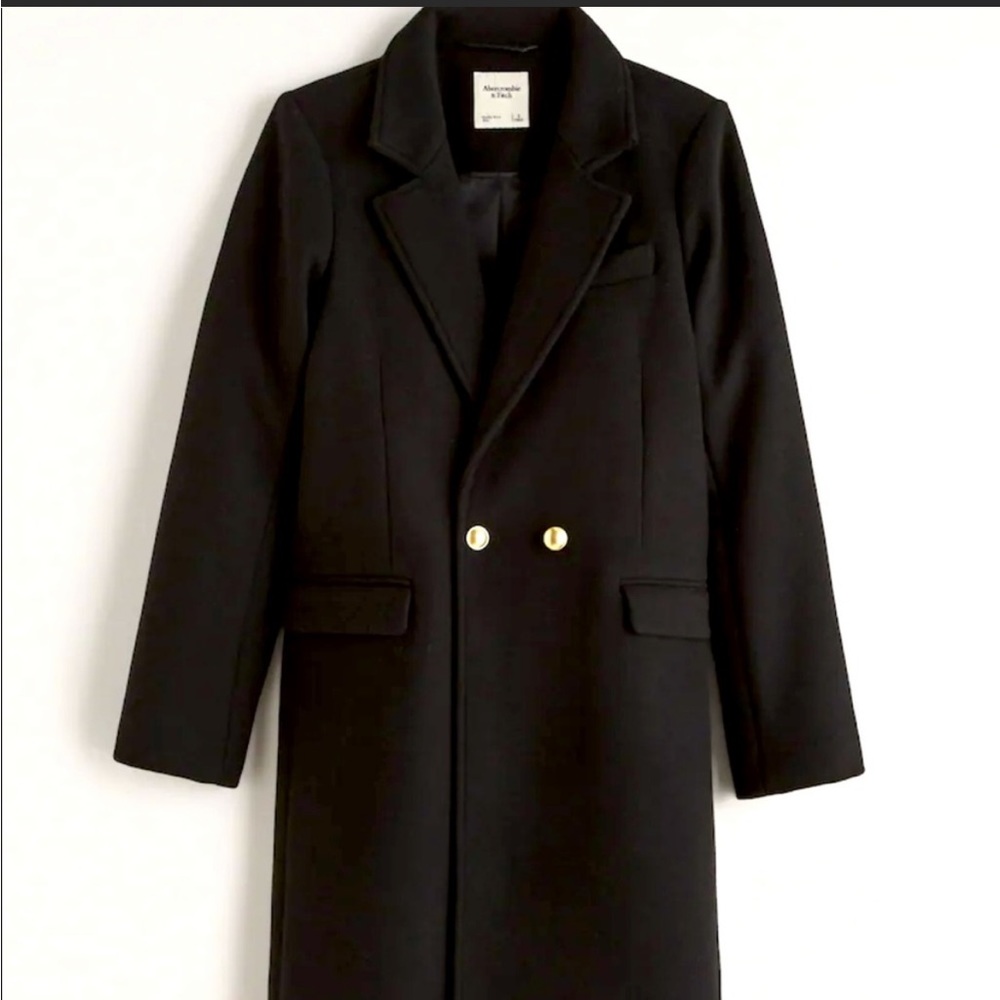 Abercrombie women's menswear inspired  "Dad Coat"